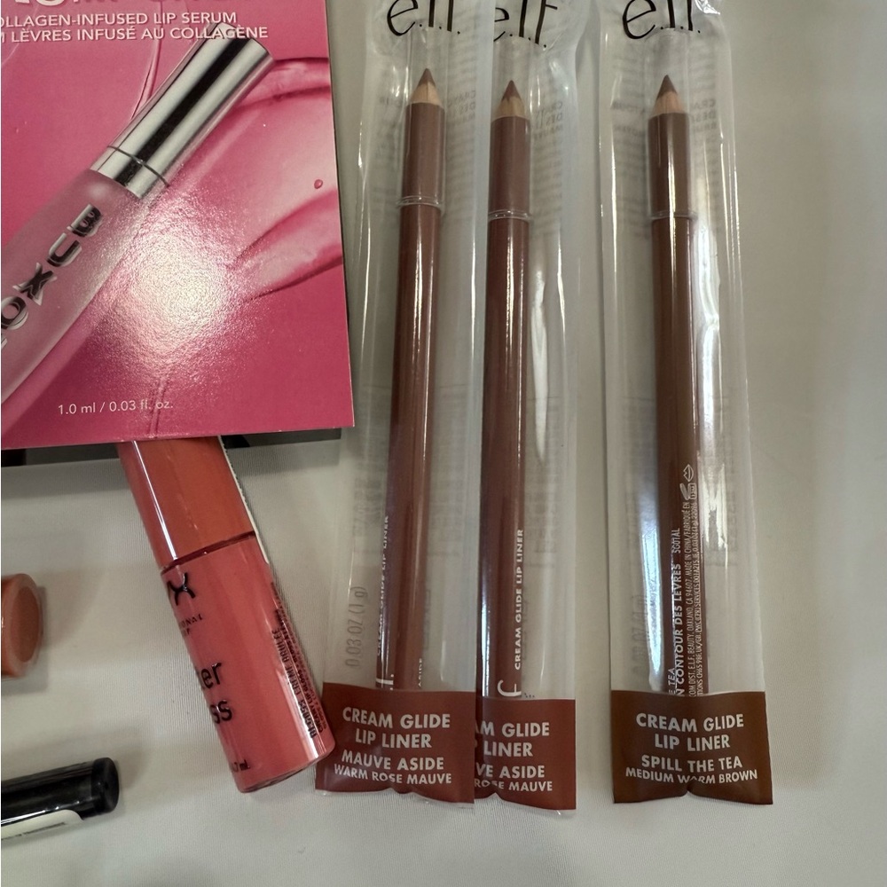 Buxom NWT Full-On Plumping Liquid Lipstick Matte - PinK LIP Bundle - Picture 5 of 5
